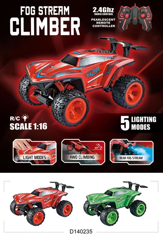 1:12 4WD Fog Stream Climber Vehicle Assorted Styles