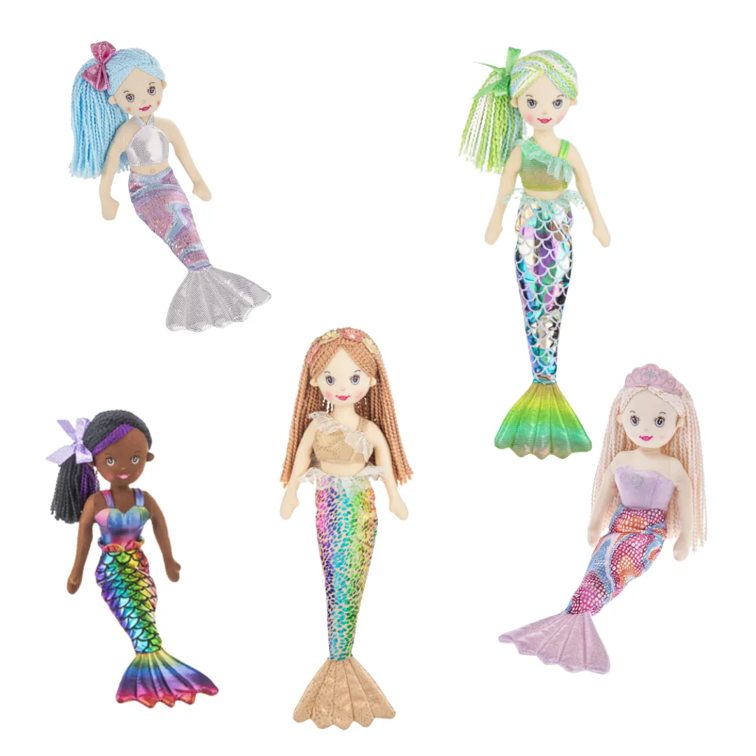 18" Shimmer Cove Mermaids (4 Styles)