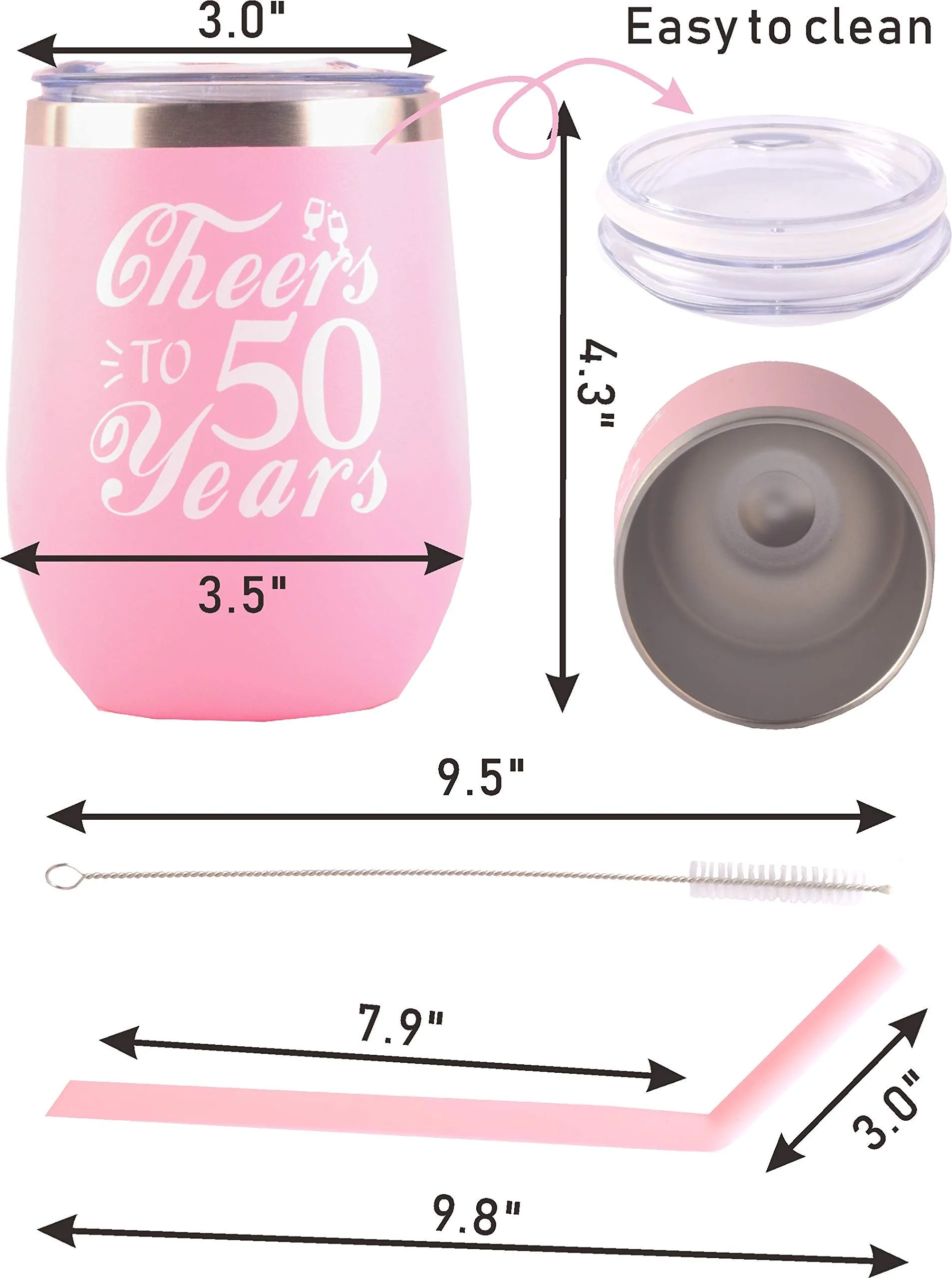 50th Birthday Gifts for Women, 50th Birthday, 50th Birthday Tumbler, 50th Birthday
