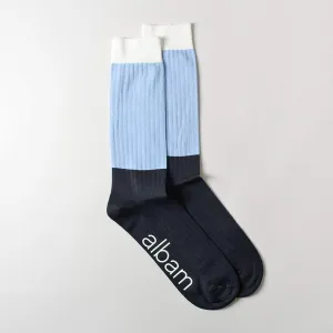 Albam Colour Blocked Crew Socks