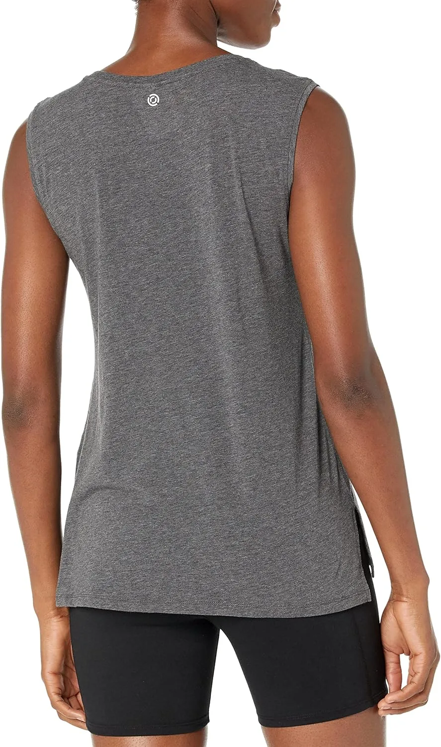 Amazon Essentials Women's Soft Cotton Relaxed-Fit Yoga Tank Top (Available in Plus Size)