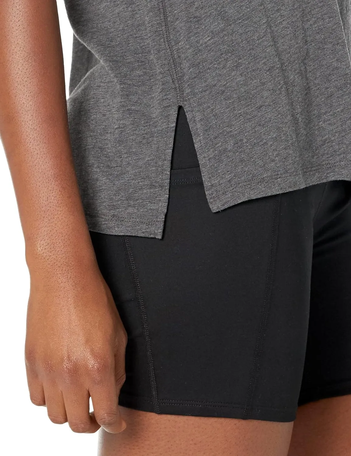 Amazon Essentials Women's Soft Cotton Relaxed-Fit Yoga Tank Top (Available in Plus Size)