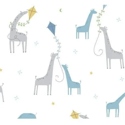 Angel Dear Giraffes with Kites Bandana Bib