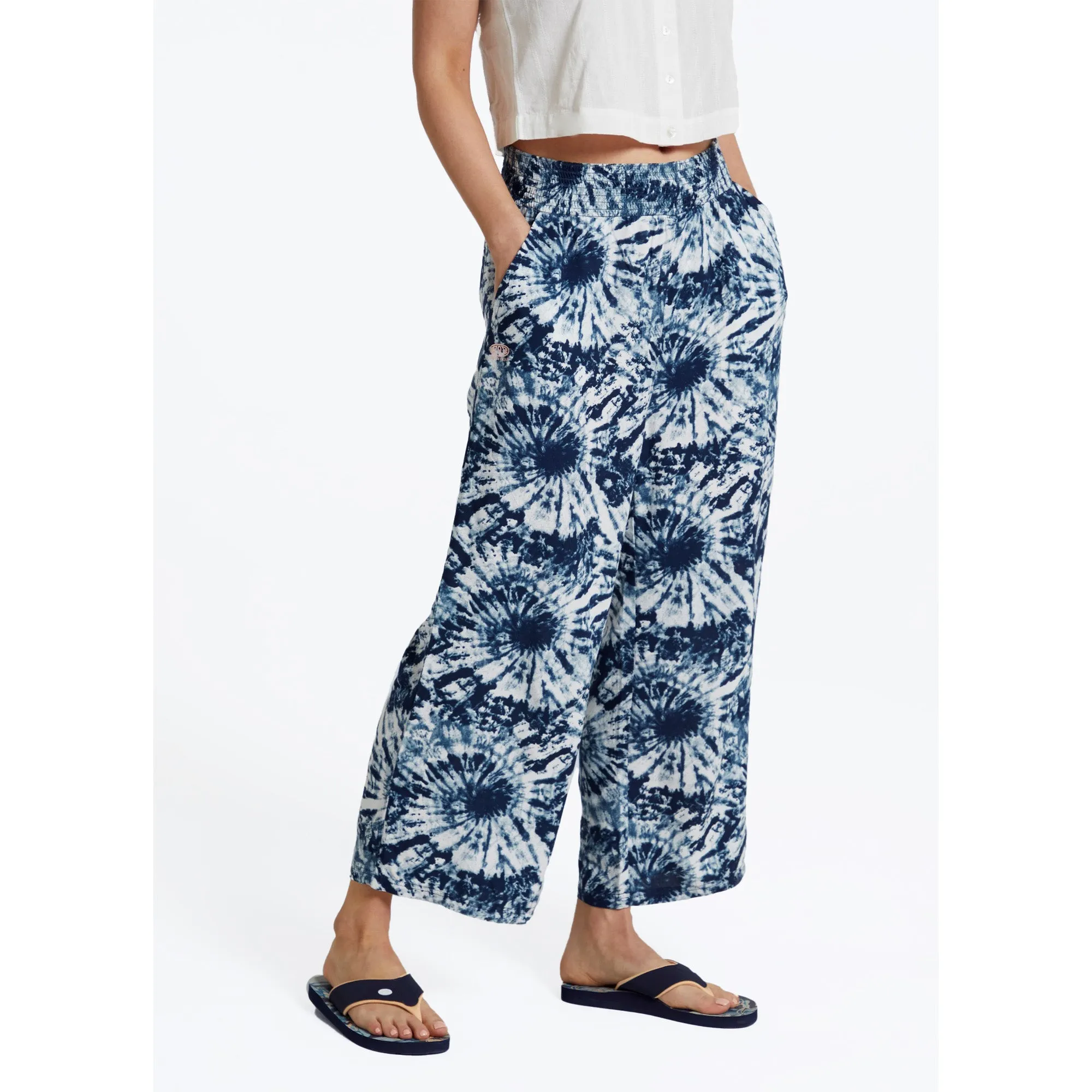Animal Womens/Ladies Tassia Tie Dye Cropped Trousers