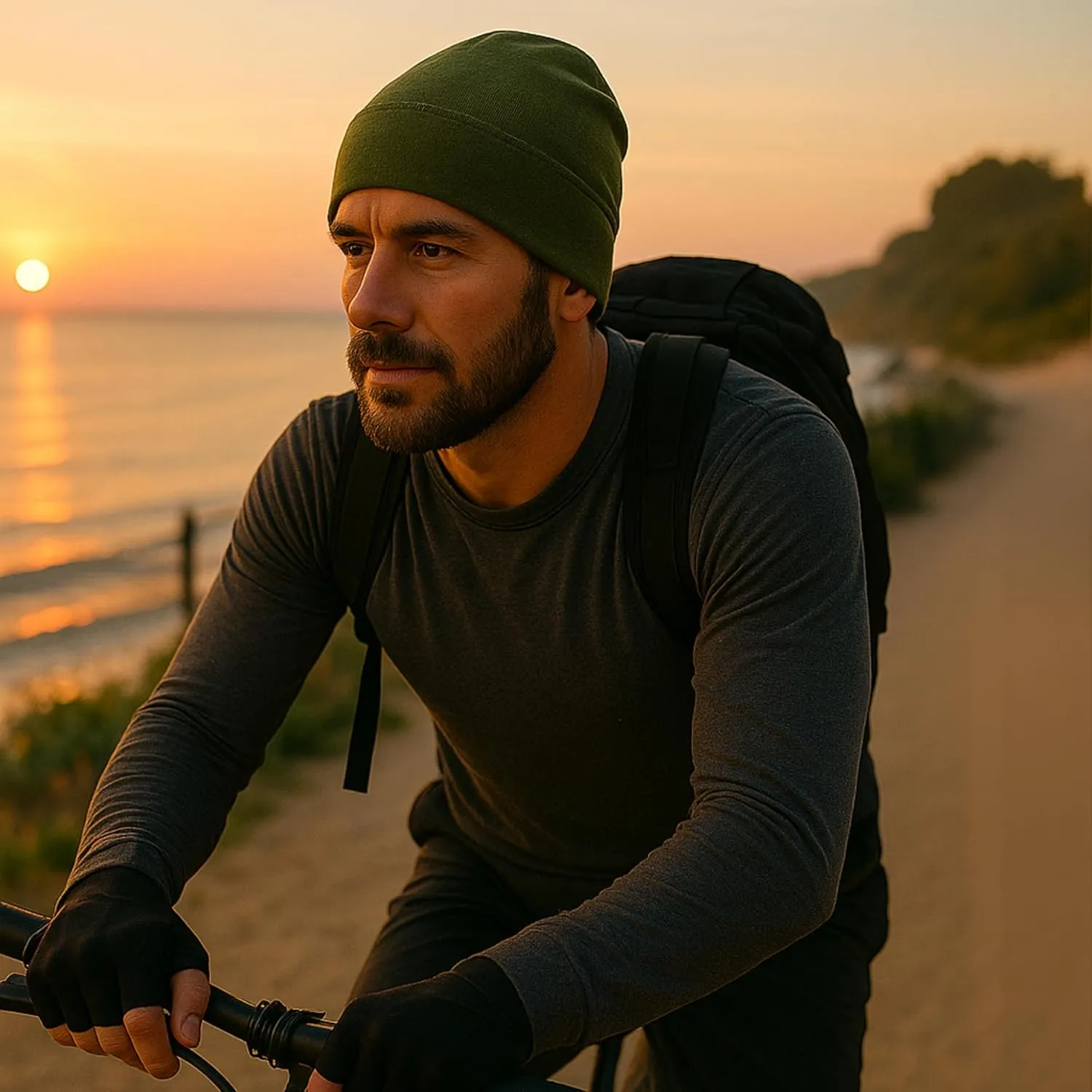 ASVP Shop Merino Wool Beanie Hat  Soft, Warm, Quick-Dry Hat for Men & Women