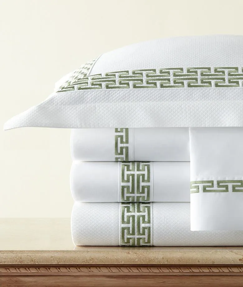 Athens Embroidered Sateen Bedding by Legacy Home