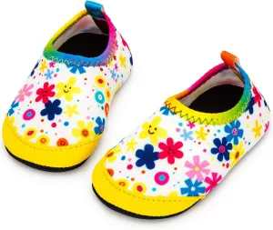 Baby Boys and Girls Swim Water Shoes Barefoot Aqua Socks Non-Slip for Beach Pool Toddler Kids
