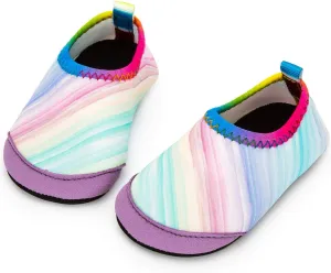 Baby Boys and Girls Swim Water Shoes Barefoot Aqua Socks Non-Slip for Beach Pool Toddler Kids