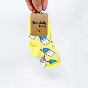 Bonfolk Baby Socks - Sno-Ball