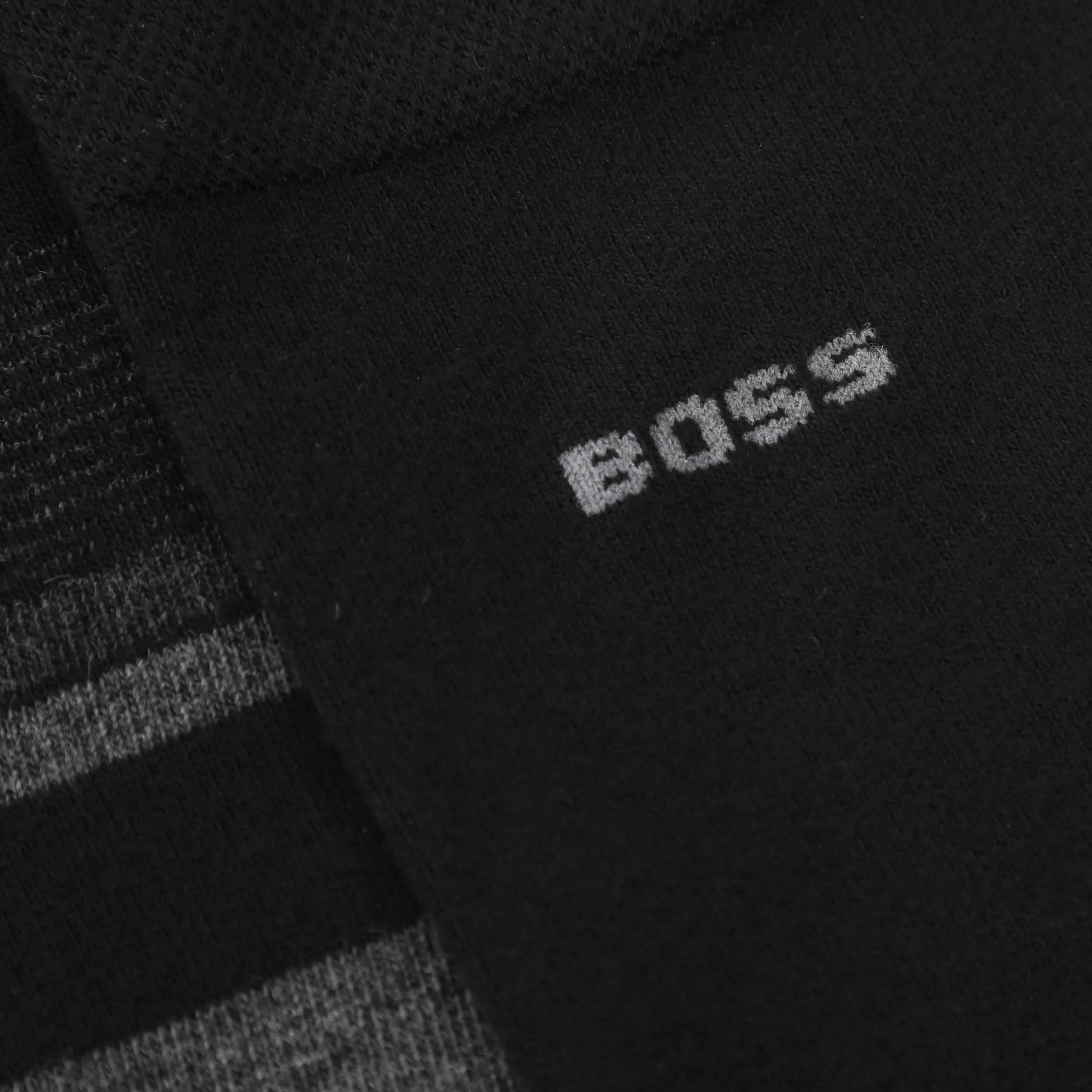 BOSS 2P RS Stripe ViBa Sock in Black