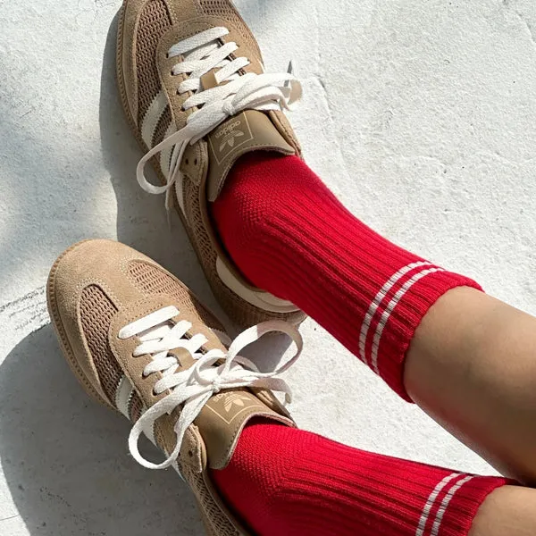 Boyfriend Socks - Red