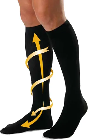 Cabeau Bamboo Compression Socks Ultra Soft for Women and Men 8-15 mmHg