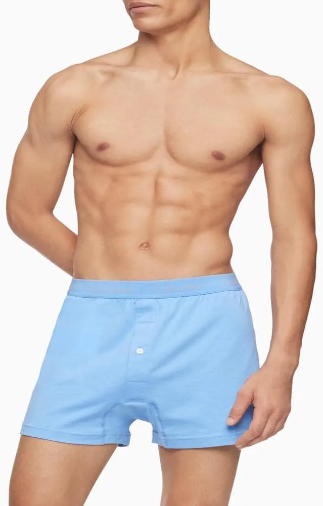 Calvin Klein Men's Cotton Classics 3-Pack Knit Boxer