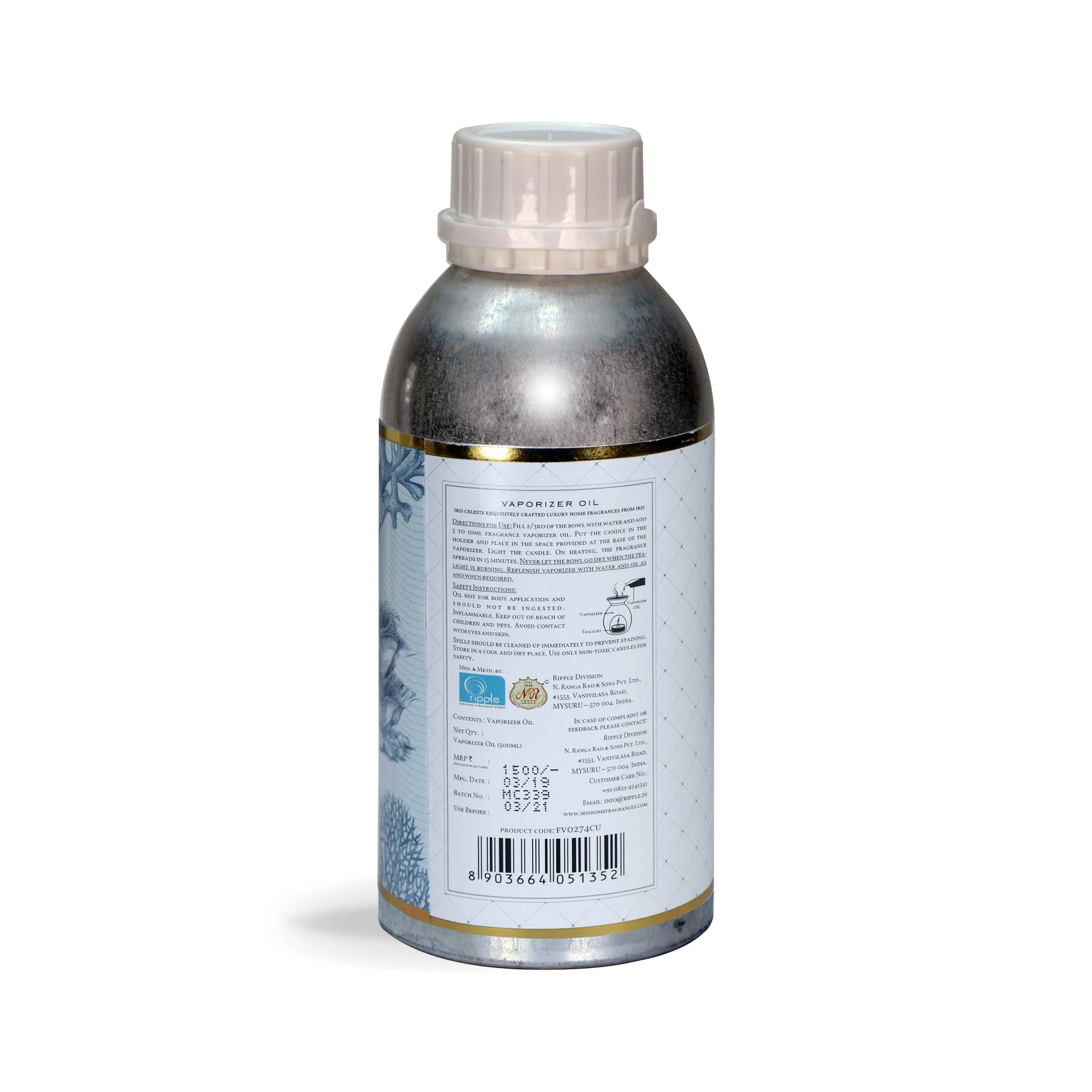 Celeste Coral Blue Vaporizer Oil