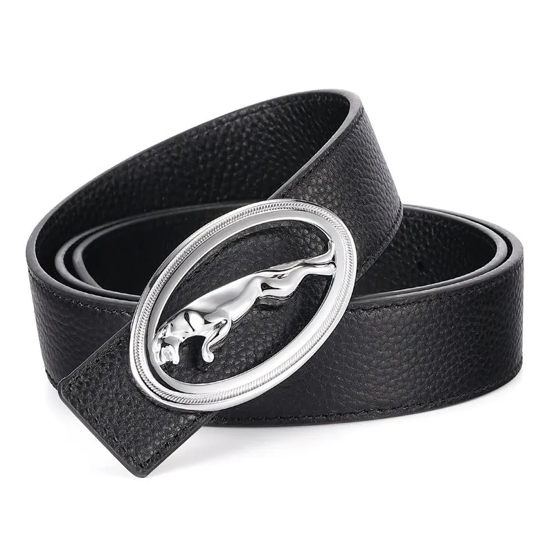 Company Annual Meeting Souvenir Gift Belt Customized Order Smooth Buckle Belt