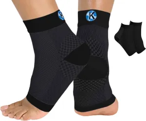 Compression Plantar Fasciitis Socks for Men & Women for Foot Pain Relief, Heel Pain, Arch Support