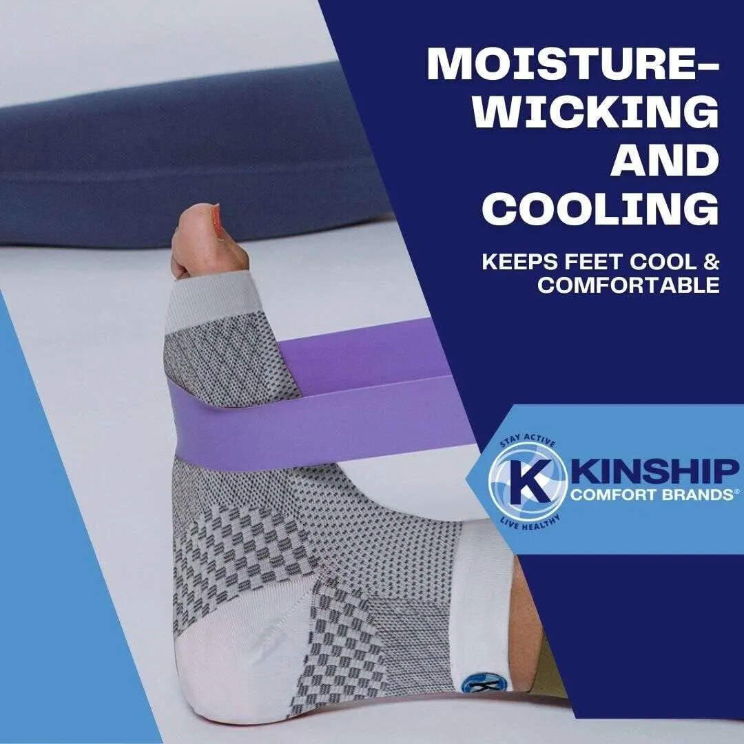 Compression Plantar Fasciitis Socks for Men & Women for Foot Pain Relief, Heel Pain, Arch Support