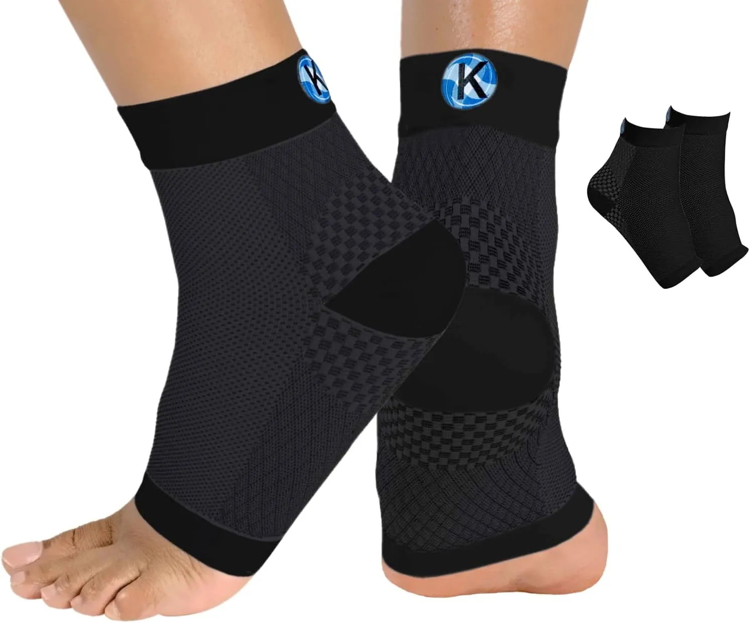 Compression Plantar Fasciitis Socks for Men & Women for Foot Pain Relief, Heel Pain, Arch Support