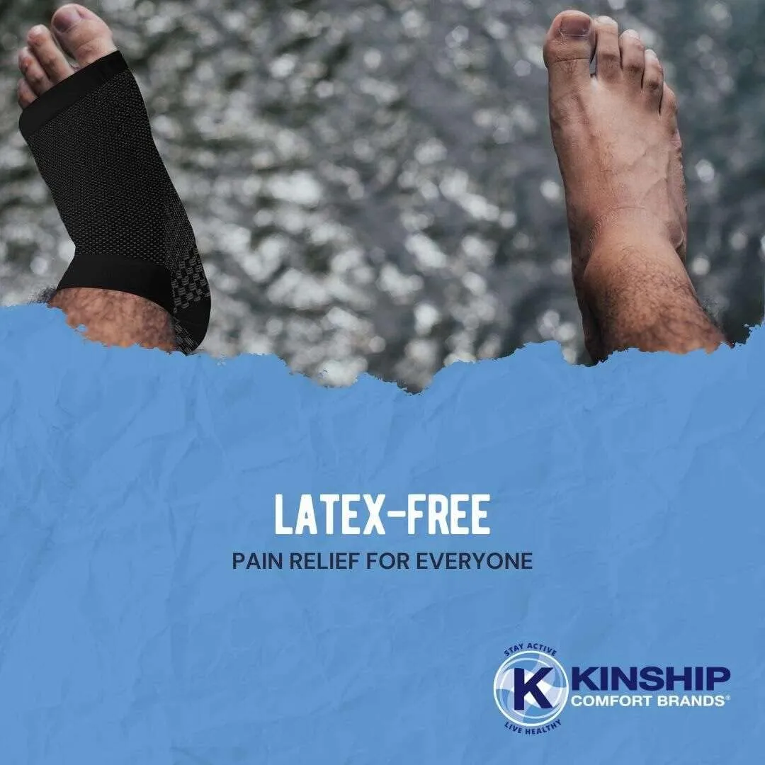 Compression Plantar Fasciitis Socks for Men & Women for Foot Pain Relief, Heel Pain, Arch Support
