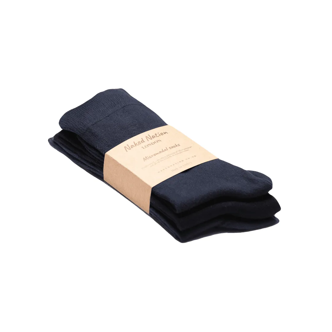 Core Compression Micro Modal Socks, 3x Pairs