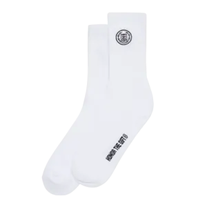 CREST RIB SOCKS HTG230182-WHITE