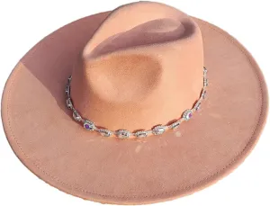 Dcvmvmn Men's and Women's Fedora Hat Jazz Hat Gentleman Hat