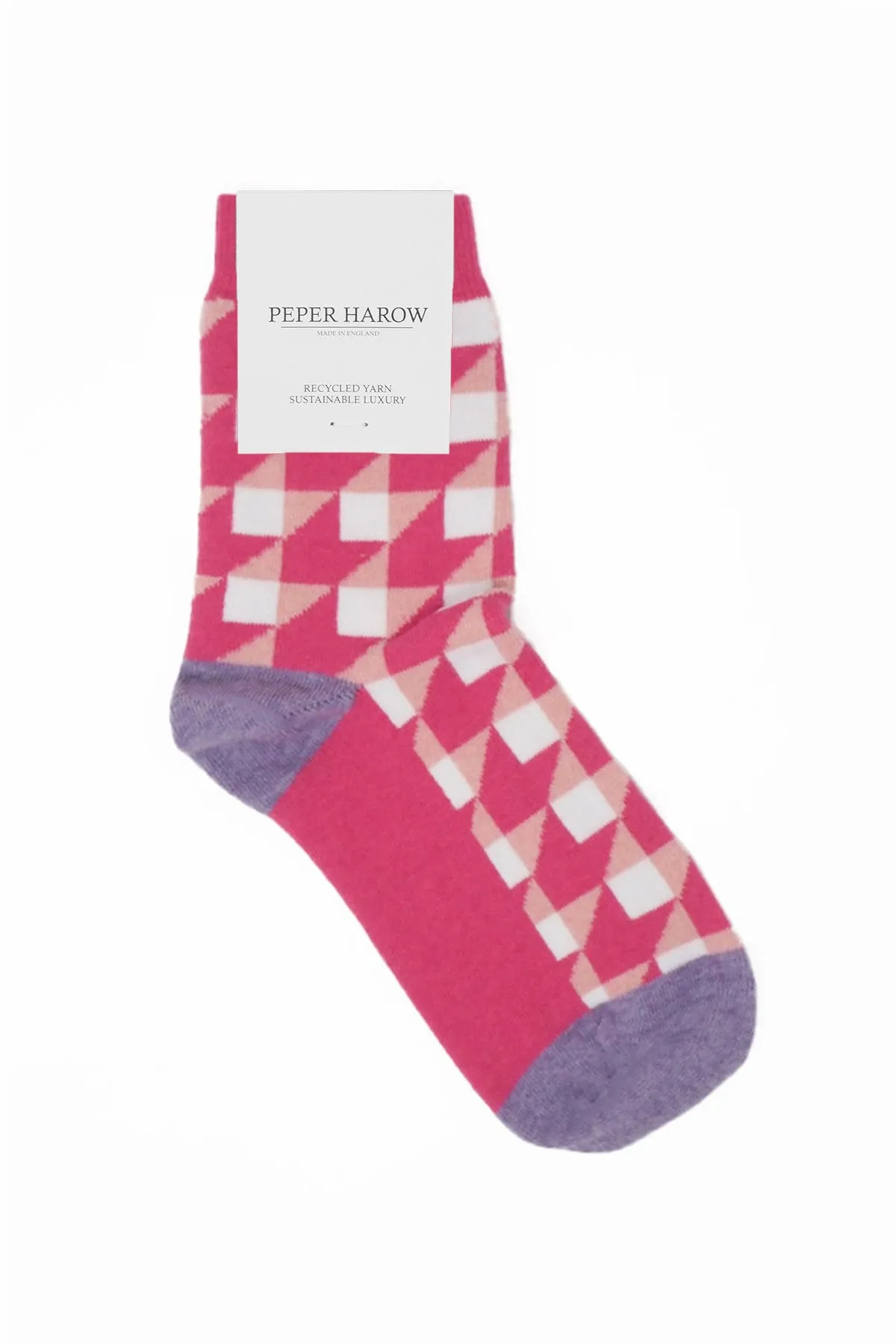 Dimensional Women's Socks - Pink