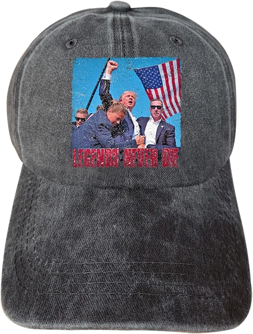 Donald Trump Hat Trump 2024 MAGA Hat Trump Fight for America Hat Trump God Bless America Hat Trump Adjustable Baseball Cap