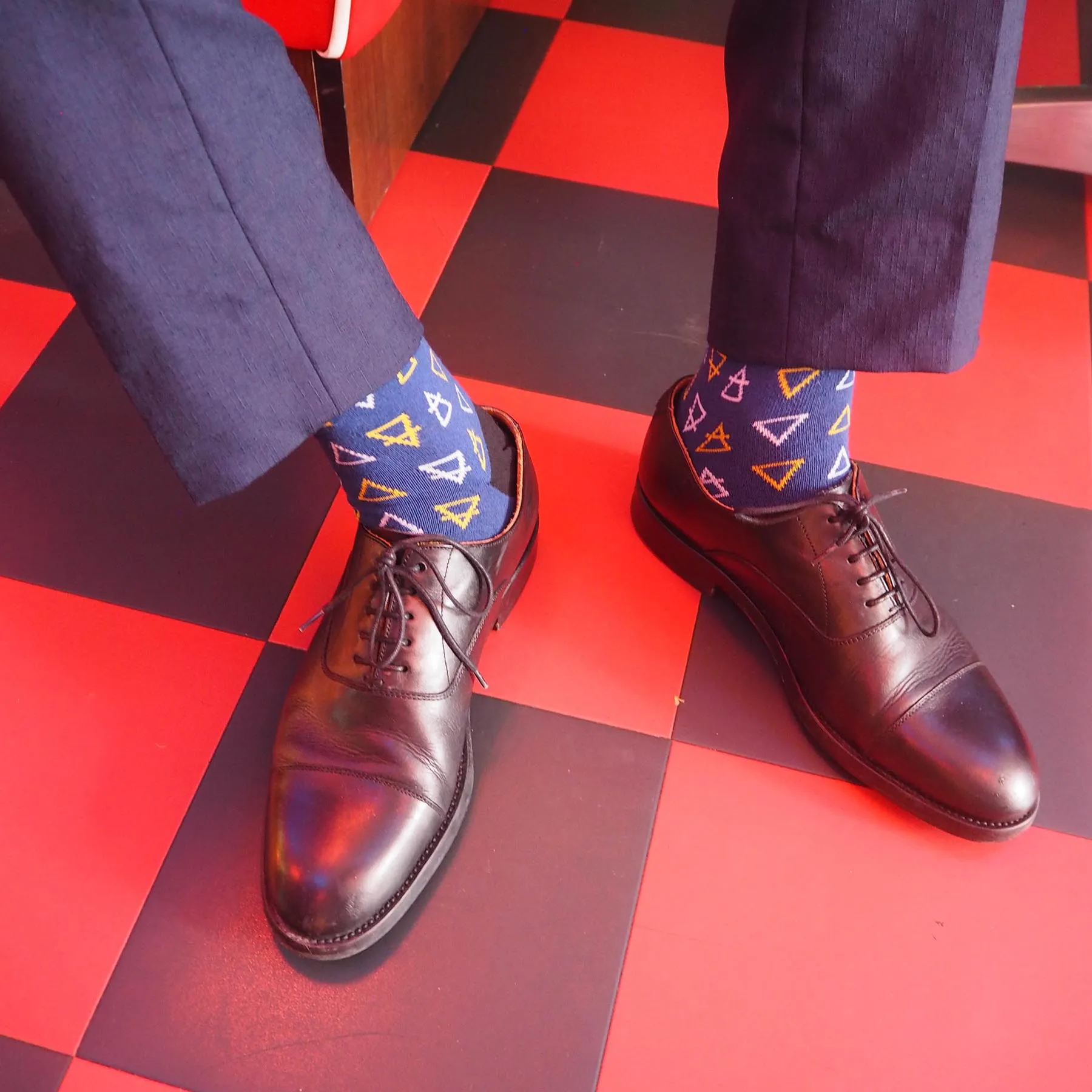 Elements Men's Socks - Blue