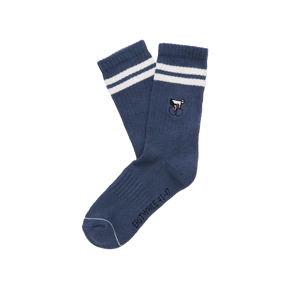 Erstwhile - Crew Sock | Navy