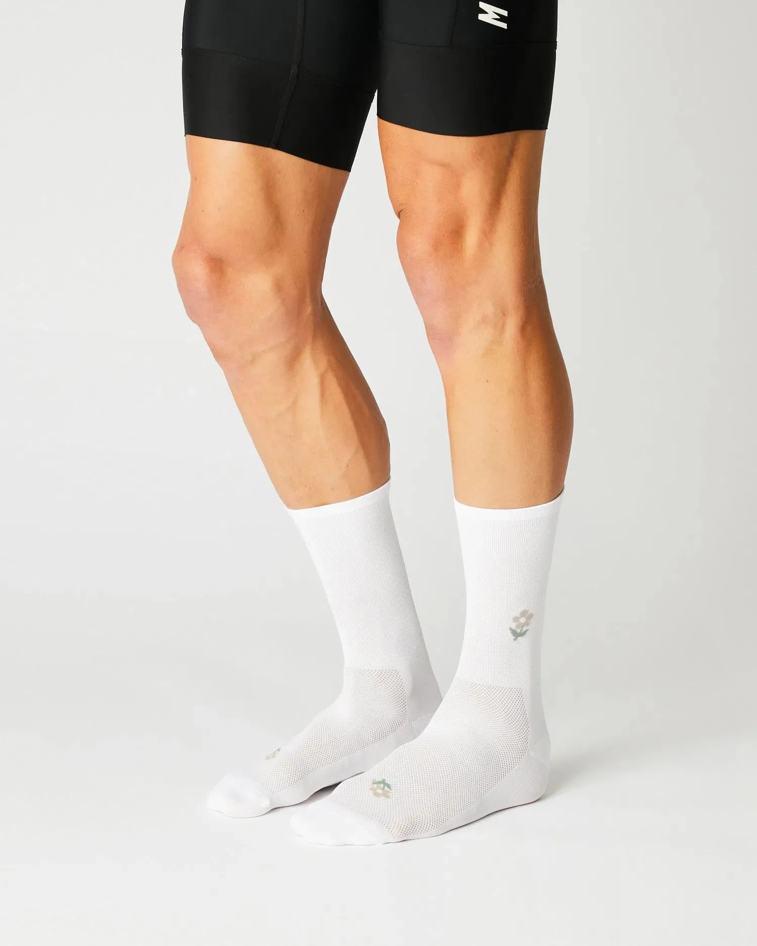 FINGERSCROSSED Socks Blossom - White