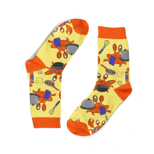 Funky Sock Co Bamboo Socks - Crabs In Kitchen