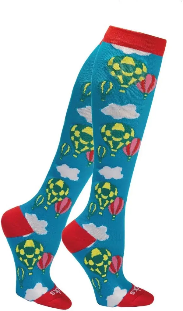 Go2Socks Holiday Compression Socks | Women Men Nurses Runners | 15-20 mmHg Medical Stockings