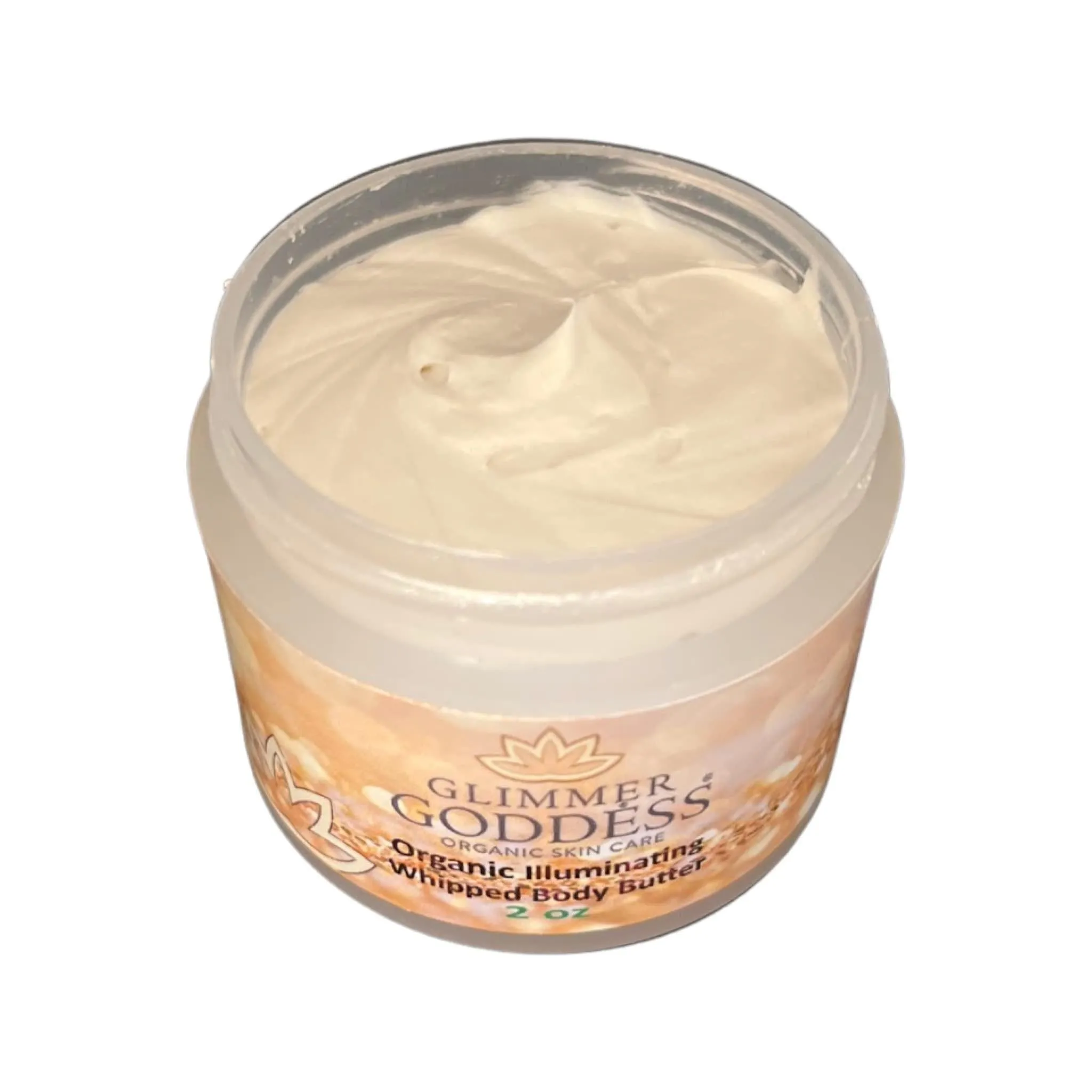 Gold Subtle Color Shimmer Body Butter Travel Size 2 oz Nourish Skin With Vitamin