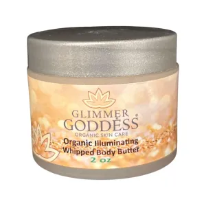Gold Subtle Color Shimmer Body Butter Travel Size 2 oz Nourish Skin With Vitamin