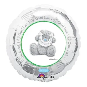 Good Luck Bear Foil Balloon