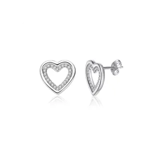Graceful Heart Earrings