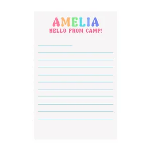 Hello from your Camp Paper- Assorted Styles & Colors