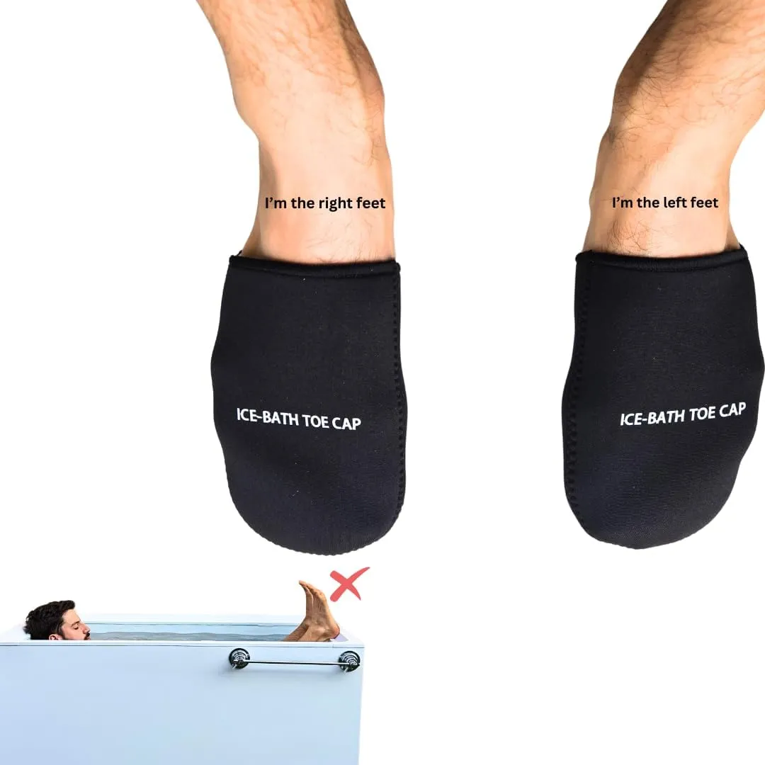 Ice Bath Toe Covers, Cold Water Immersion Protection, Protect Your Toes from Freezing Cold Water, Socks for Snow Cold Plunge or ice Bath Protection. Neoprene Socks for Cold Water.