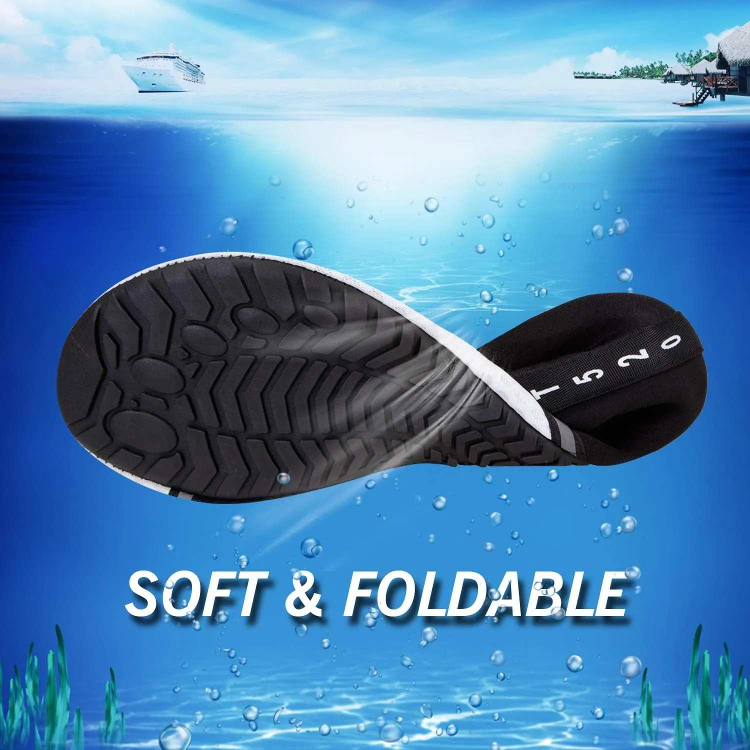 IceUnicorn Water Shoes Men Women Beach Swim Aqua Barefoot Socks Pool Quick Dry Yoga