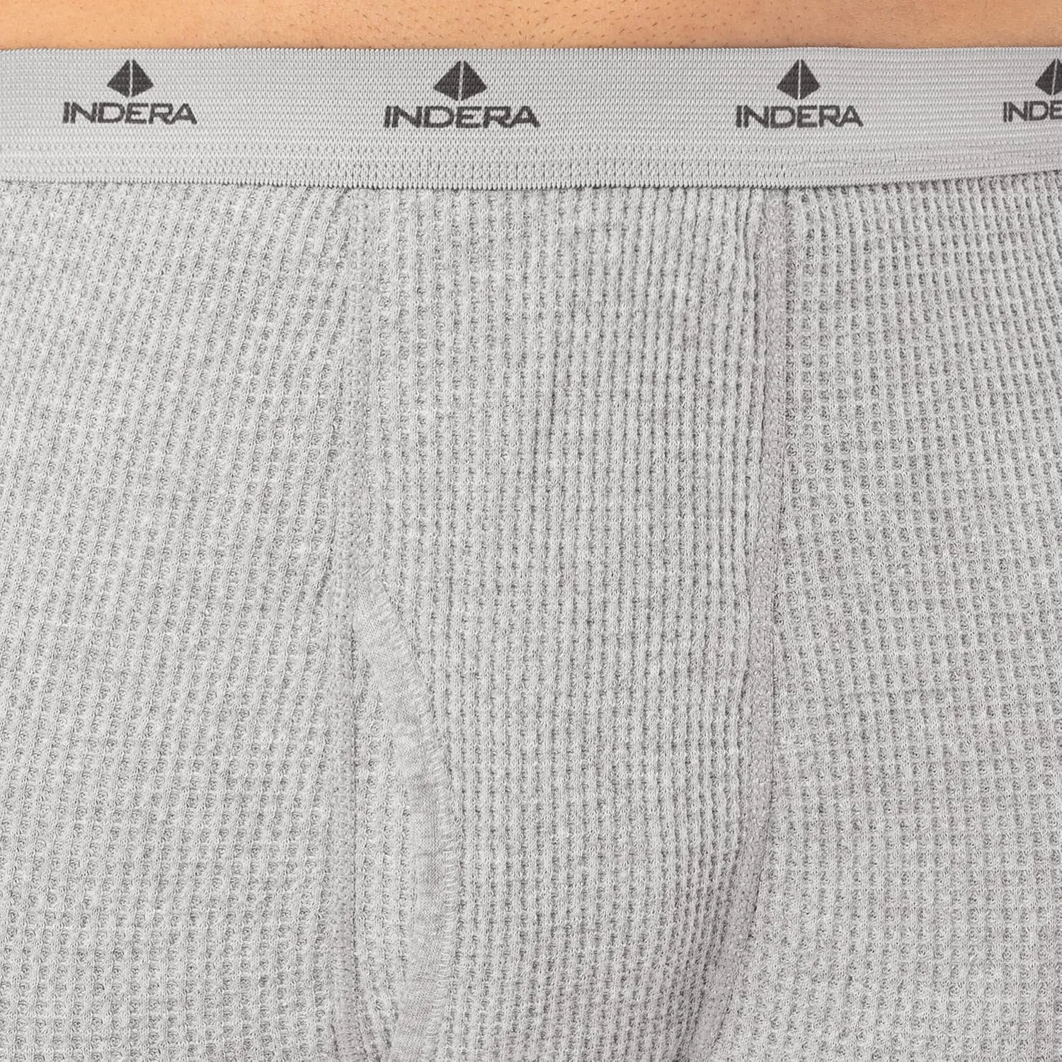 Indera Men's Heavyweight Cotton Waffle Long Johns Thermal Underwear Bottom