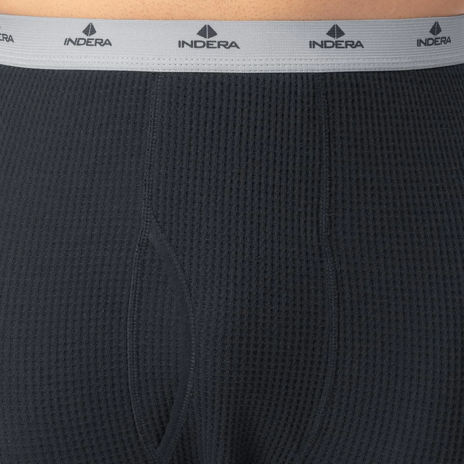 Indera Men's Heavyweight Cotton Waffle Long Johns Thermal Underwear Bottom