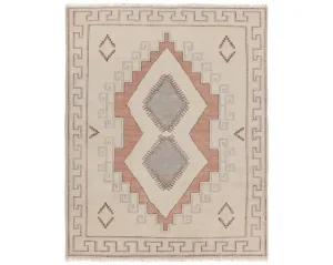 Jinsen JIN08 Grey/Cream Rug