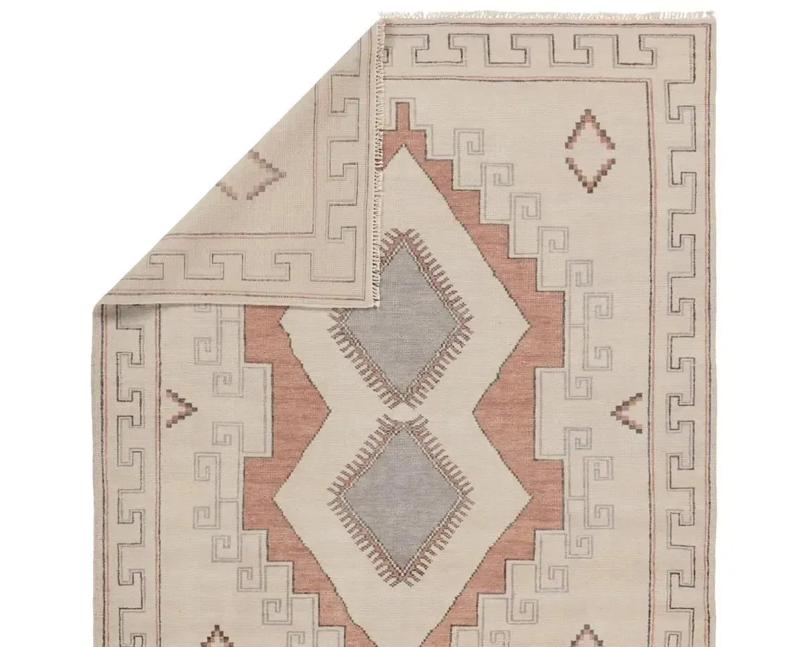 Jinsen JIN08 Grey/Cream Rug