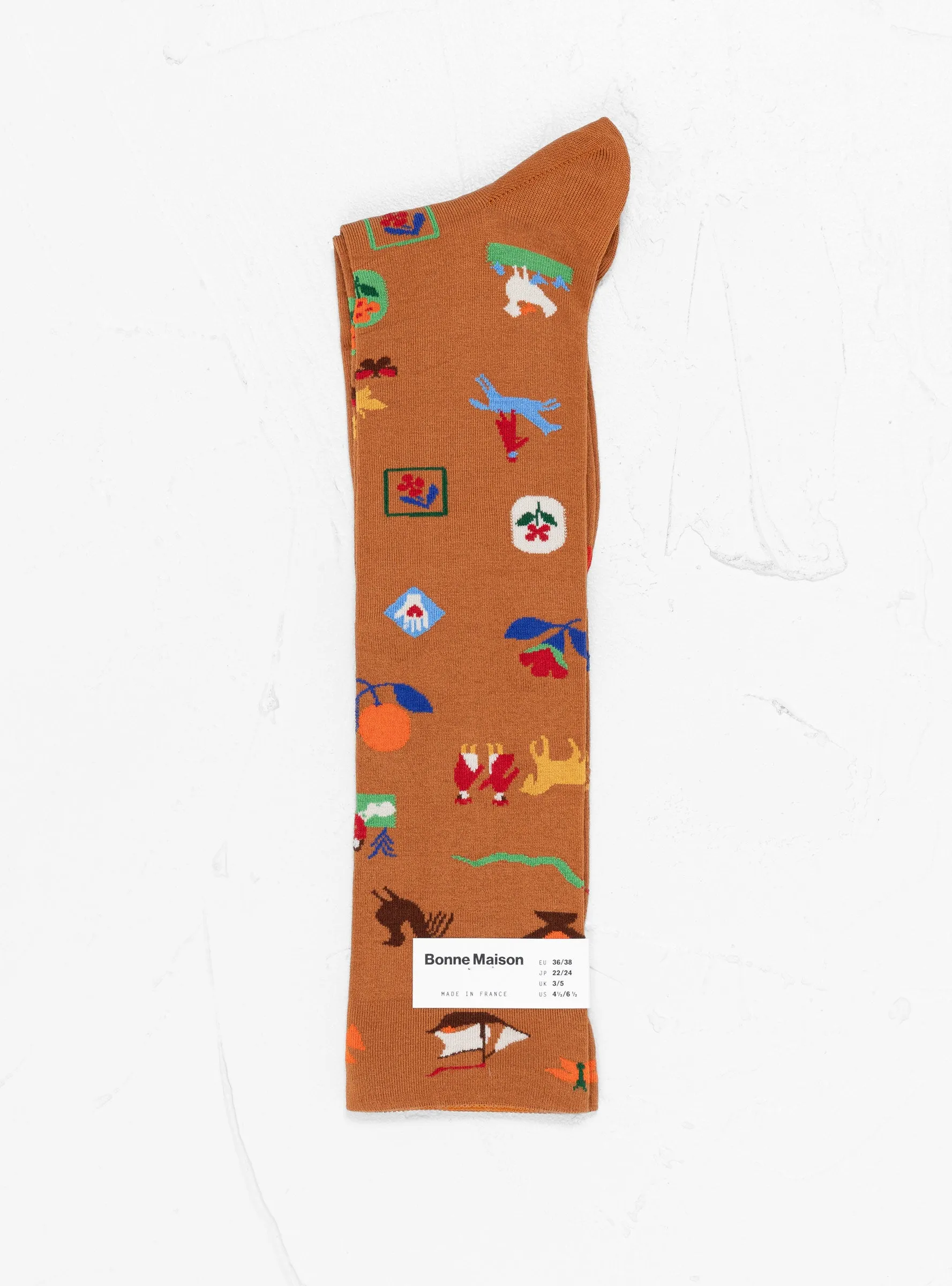 Knee High Socks Sowing Caramel