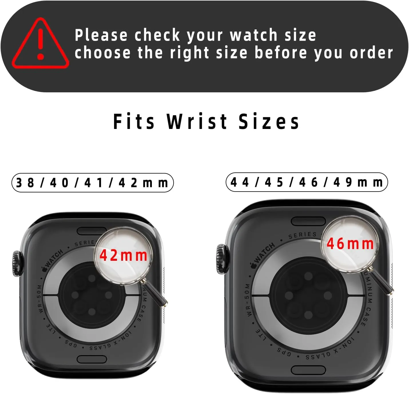 Leather Magnetic Watch Band Compatible with Apple Watch Ultra 49mm 46mm 45mm 44mm 42mm 41mm 40mm 38mm, Designer Replacement Strap for Women Men iWatch Series 9/8/7/6/5/4/3/2/1/SE/Ultra 2