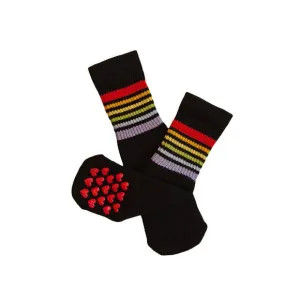 Little Kids Non-Slip Socks - Black
