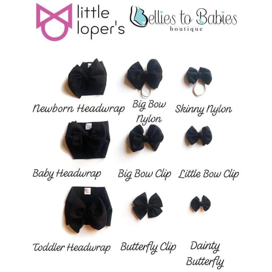 Little Lopers Bow: Pink (All Styles)