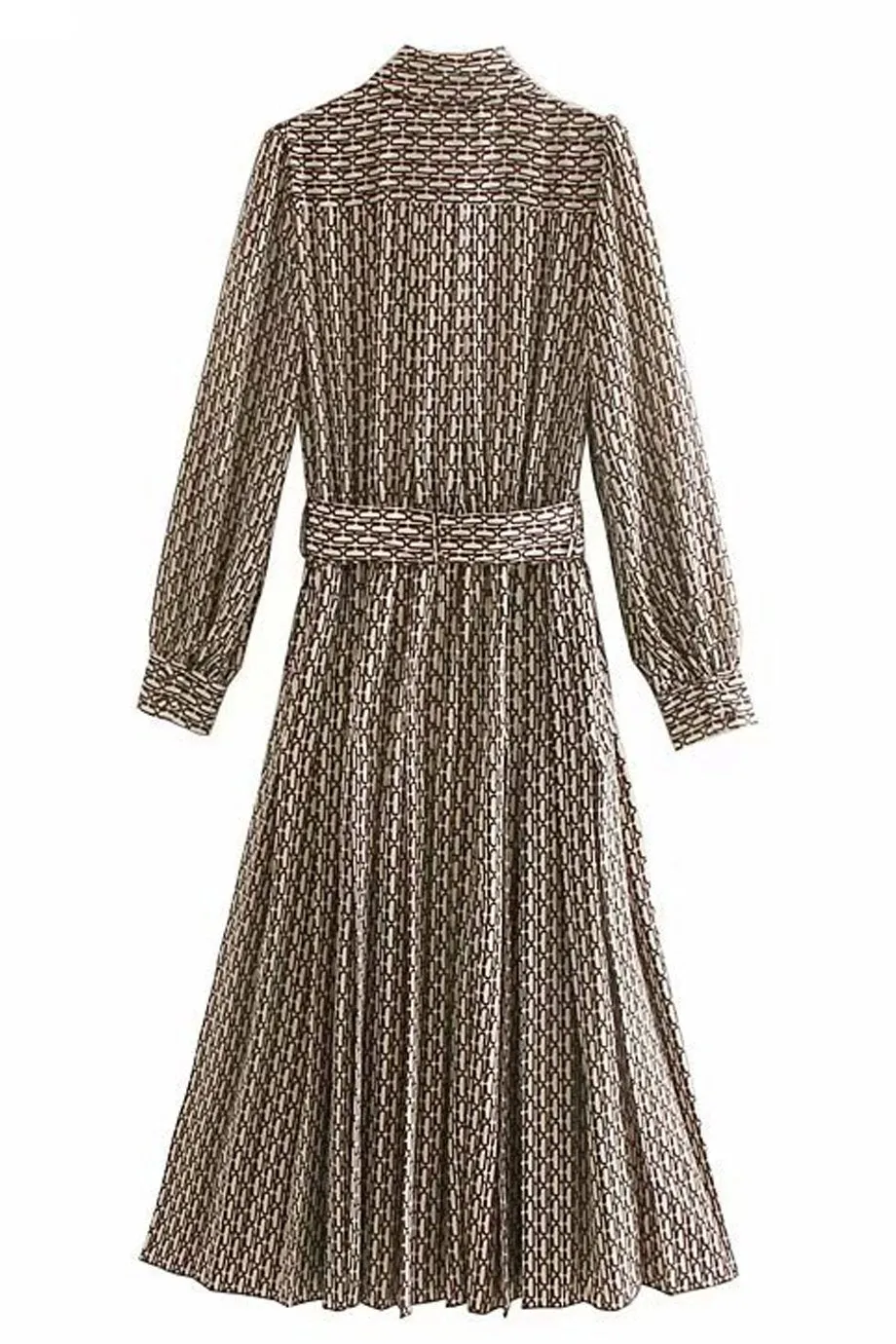 Lorna Brown Printed Dress