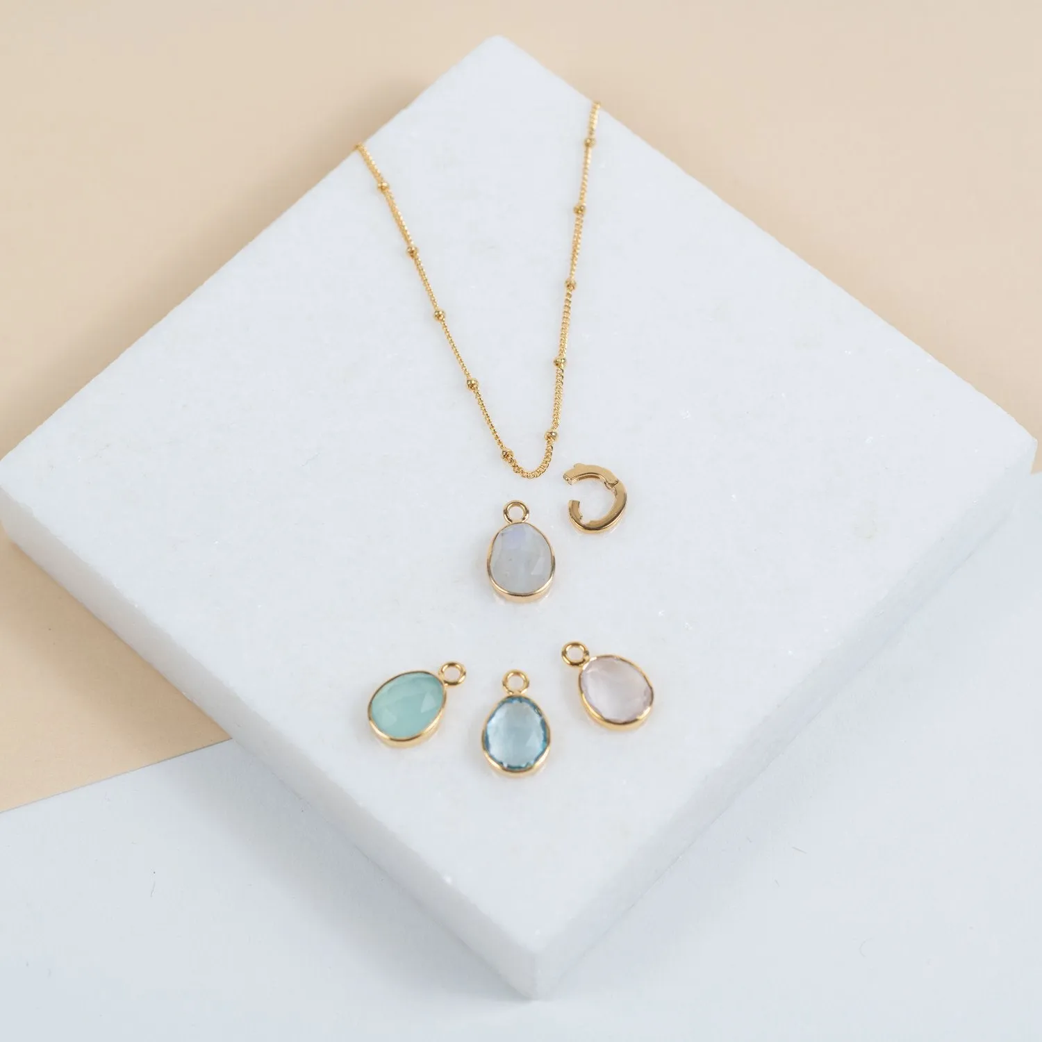 Manhattan Gold & Pearl Interchangeable Drops